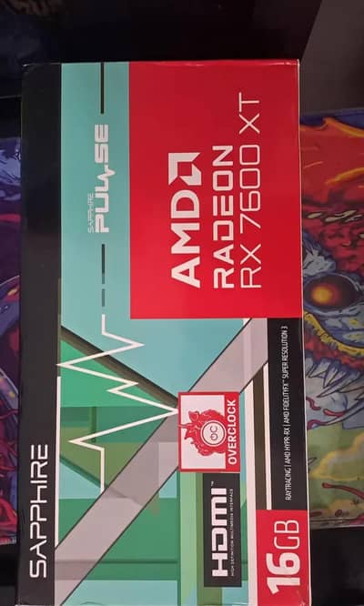 AMD RX 7600XT 16GB GRAPICS CARD STILL IN WARRENTY