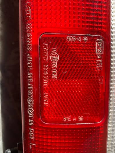 suzuki cultus red left back lights 2010 model 100% genuine