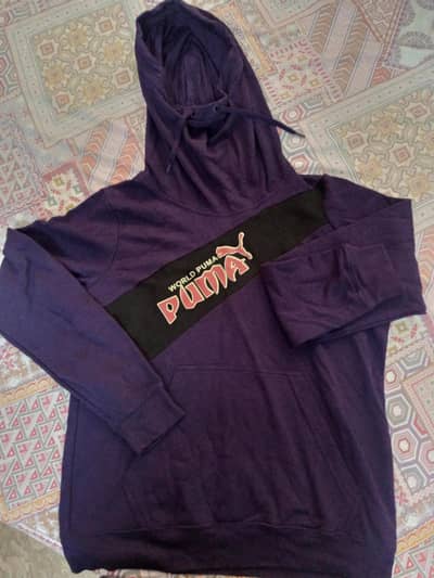 Puma Dark Purple stylish and comfortable Winter Hoody