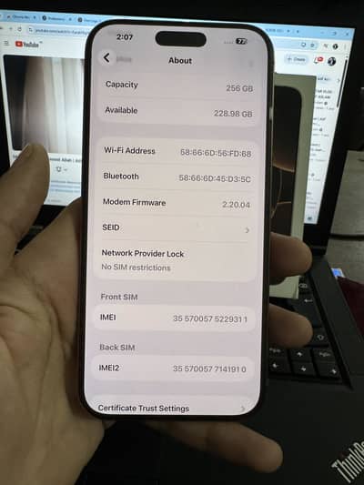 Iphone 16 Pro Max desert Titanium HK MODEL