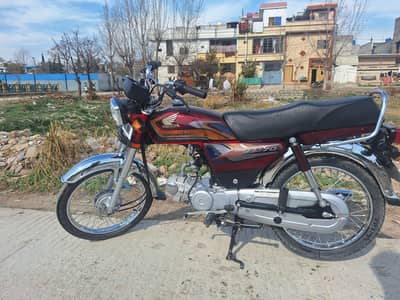 Honda CD 70 2025 Model