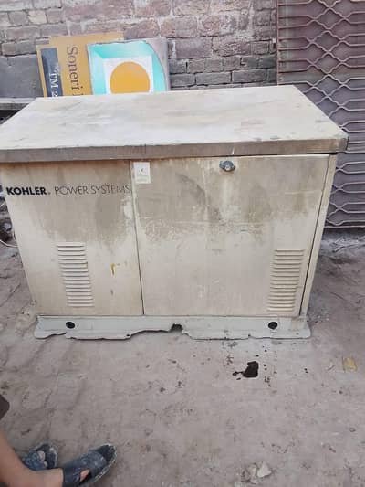 kohler gas generator 18kva good condition