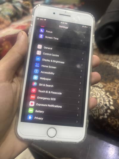 iPhone 7 Plus 128gb silver pta