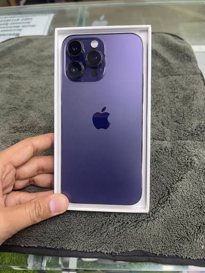 14 pro max 256gb Non pta with box