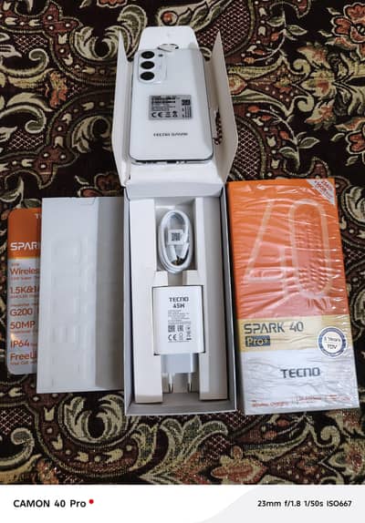 Tecno Spark 40 Pro Plus Brand New