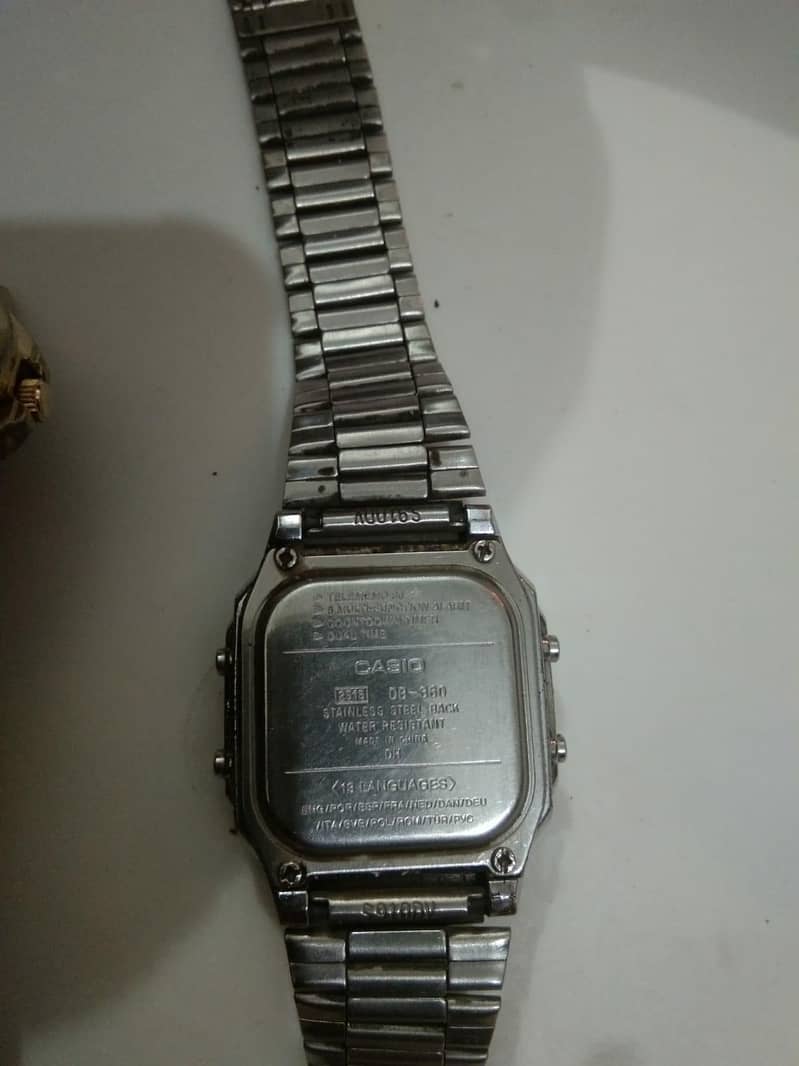 Casio watch working 3