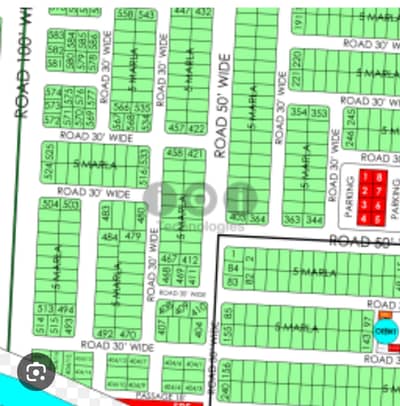 5 Marla Plot shaheed qota urgent for Sale in DHA Rahber 11