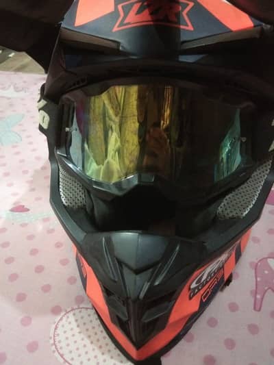 imported LZR brand Trail bike helmet medium size