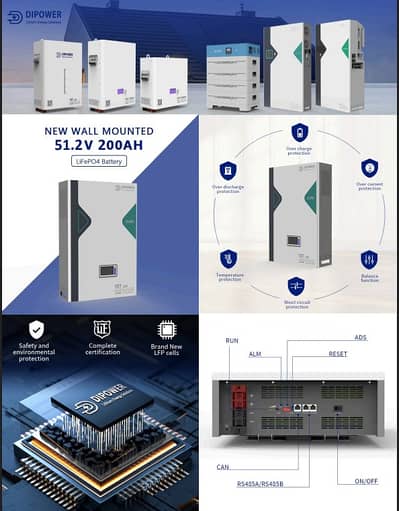 Lifepo4 51.2V 200Ah Lithium ion Battery | Box Pack | with Warranty
