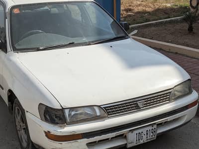 Corolla Indus All car parts + engine for sale (not chasis)
