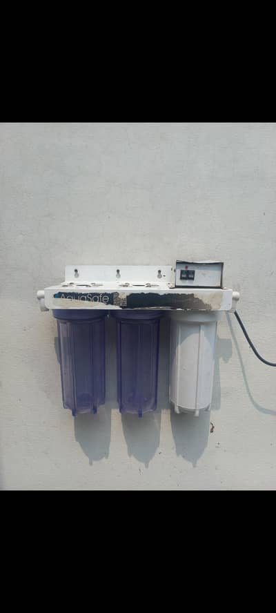 Aqua Safe 3 Stage Water Filter – Good Condition