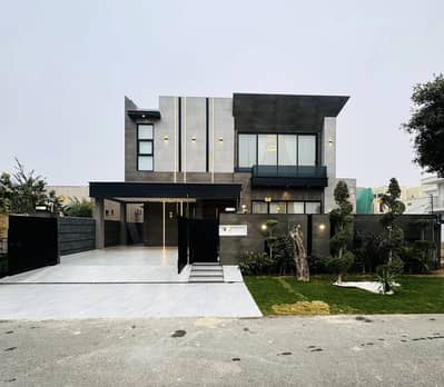 One Kanal Brand New Luxury Ultra-Modern Design Most Beautiful Fully Furnished Bungalow 2 Servant Quarter In Basement For Sale At Prime Location Of DHA Lahore Near To Park Masjid & DHA Raya Fairways Commercial.