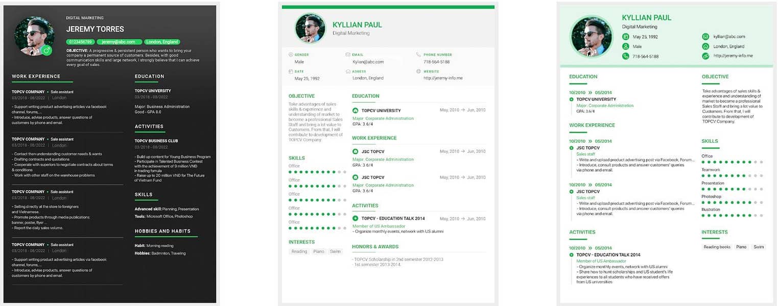 Professional cv maker 14