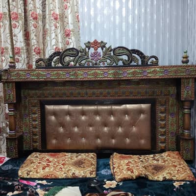sofa set,, bed,, dresing, sidetables, showcase