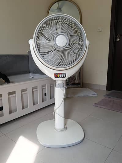 Royal 14 inch plastic pedestal fan