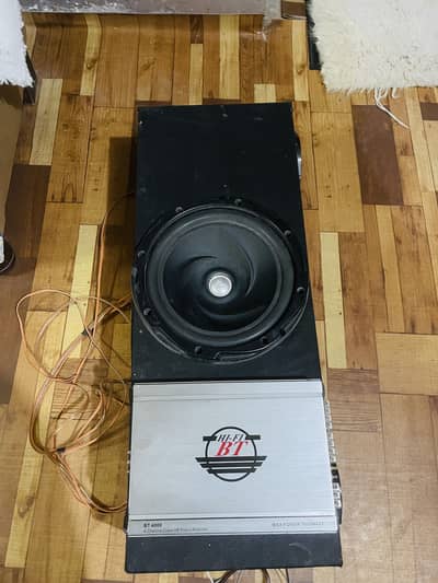 4Channel Amplifier with woofer Deal