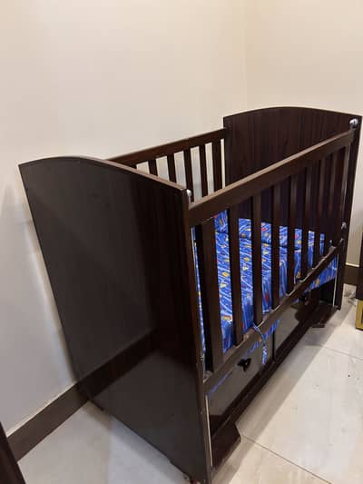Wooden Baby Cot