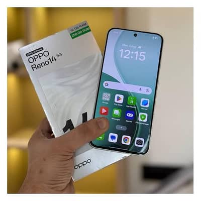 Reno 14 5G 10/ Month Warranty Plus Complete Accessories 10/10