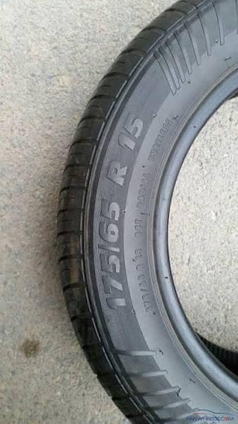 Eurostar 15 inch tyre 175/65R15 10 / 10 Honda City Toyota Yaris XLi