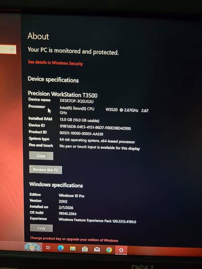 Dell t3500 for sale all ok  GTA v chalti ha us per peyso ki zarorat ha