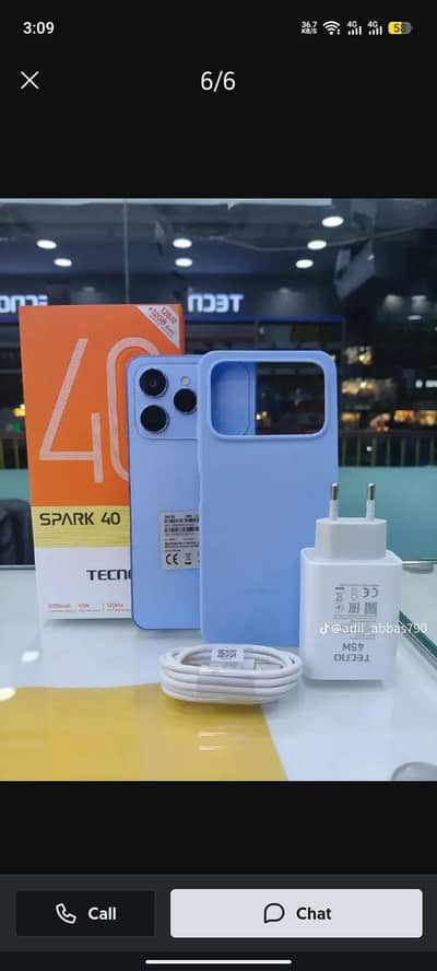 Tecno Spark 40 6+6 /128 PTA EXCHANGE POSSIBLE