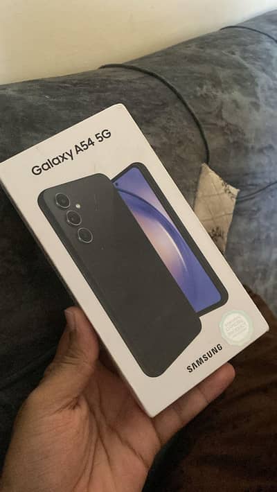 Samsung A54 5G with box
