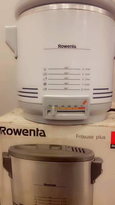 Rowenta deep fryer