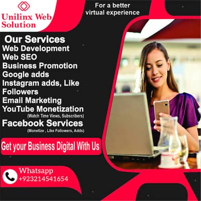 Website + SEO + Social Media Marketing | YouTube Monetization