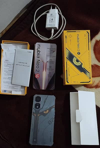 Zte Nubia Neo 2 (5G) with warranty complete accessories