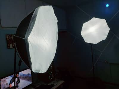 Soft light | key light| Bluks umberlla light with deffuser |Ring light