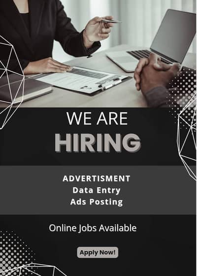 Only femals staff ki need ha office base job ky lye