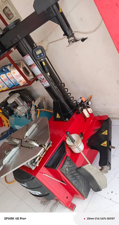 new tyre changer