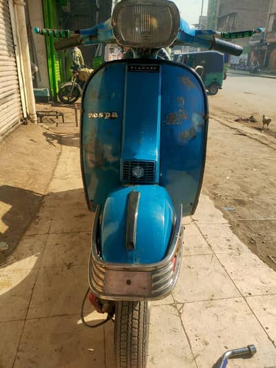vespa bodyland scooter for sale 1982 model full genuine
