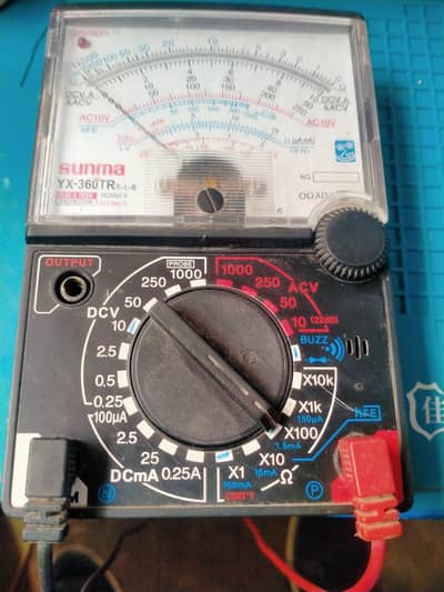 analog metter Good condition for sale