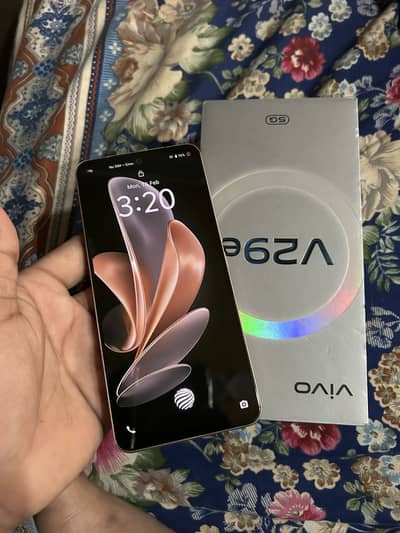 Vivo V29e with original charger and box