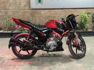 YBR125 Full Modified 1/1 of Karachi 10/10 condition heavy look & sound