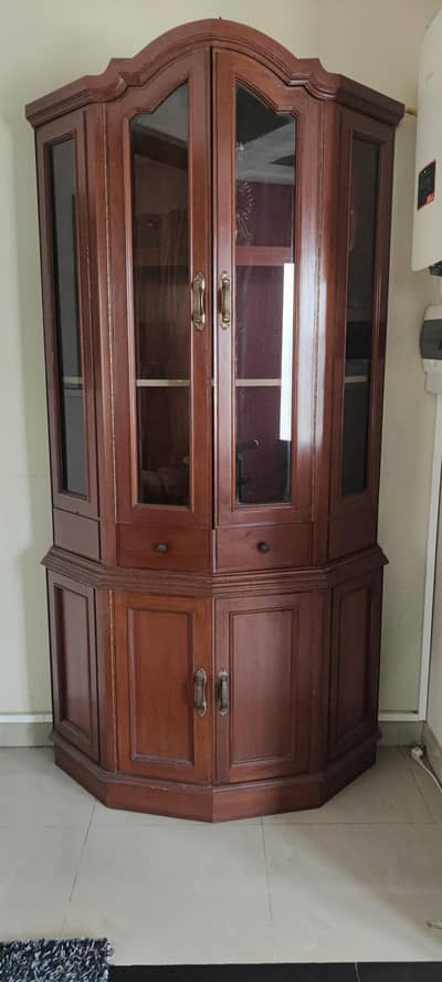 Corner Cabinet made from Solid wood in perfect condition