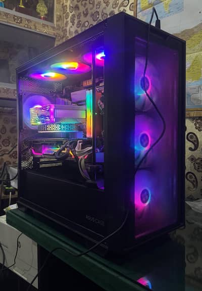 ASUS a21 gaming case black argb