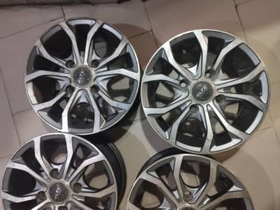 13 Inch 114 PCD Imported Alloy Rims