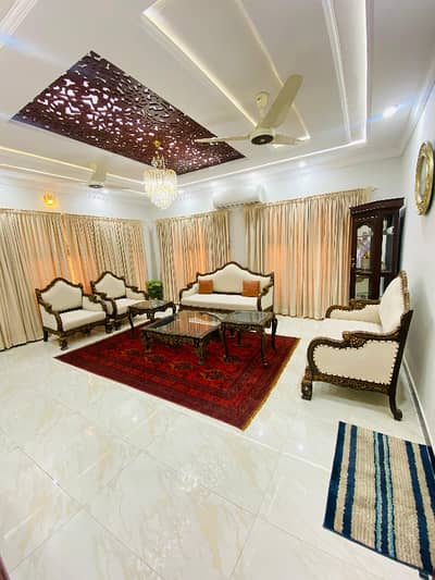 10 Marla Brand New Full Furnished House Available For Rent In Bahria Town Phase 8 Rawalpindi