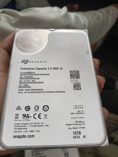 10TB Seagate Hard 100% health with mobile shop All Data