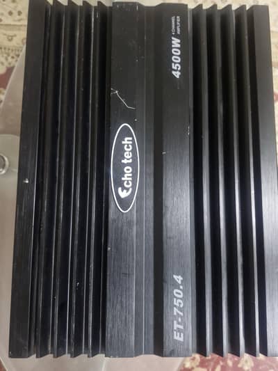 Very powerful 4500 watts 4 Channel Car Amplifier