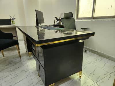 Executive Table L Shape Table New Look