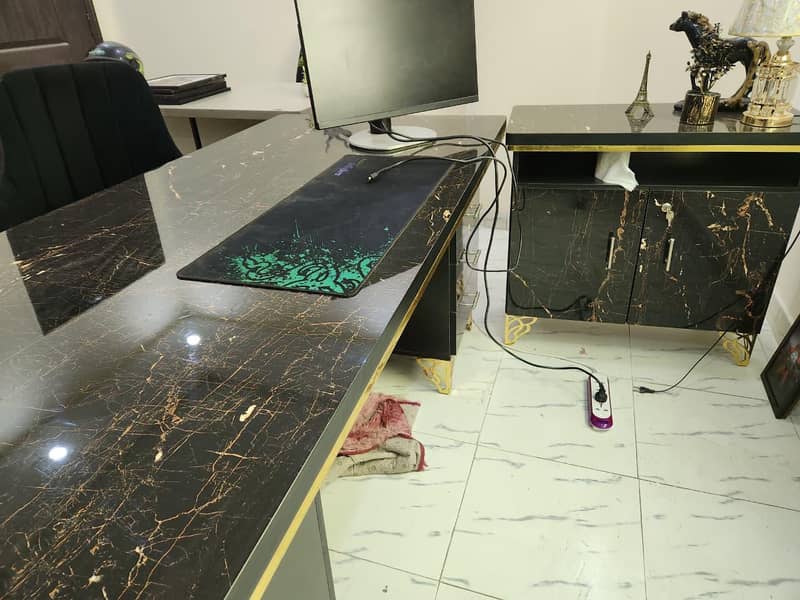 Executive Table L Shape Table New Look 8