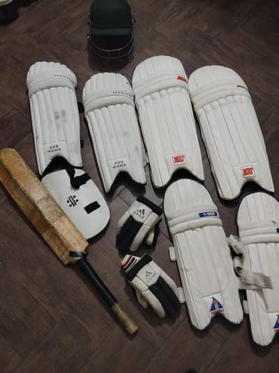 full kit 3 pairs of leg pads