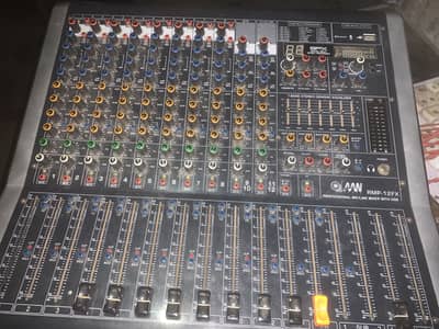 AAN Audio 12 Chennal Powered Mixer Geniun Condition