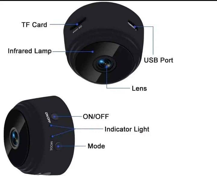 mini camera clear vision camera 3