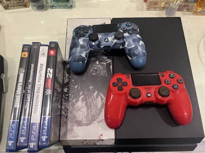 PS4 Fat 1TB -  2 Original Controllers - Games Available