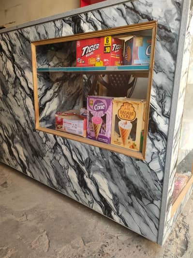 Karyana Counter, Shelf & Bardana for sale