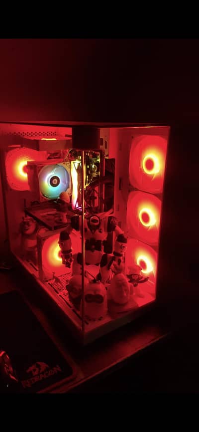 Thunder Battlstation TGC-666 Gaming Latest PC Case Upgraded All Glass